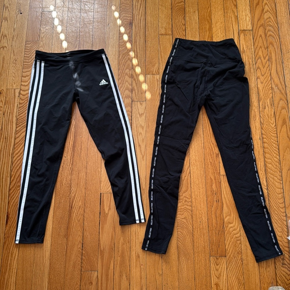 Kids Adidas and hollister leggings. Never worn.